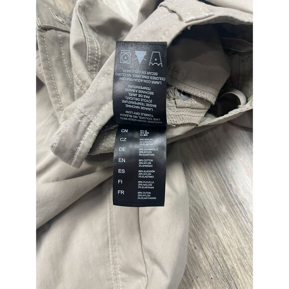 Kuhl Womens Splash Metro Roll Up Pants 6 Regular Khaki Outdoor Hiking - Picture 9 of 13
